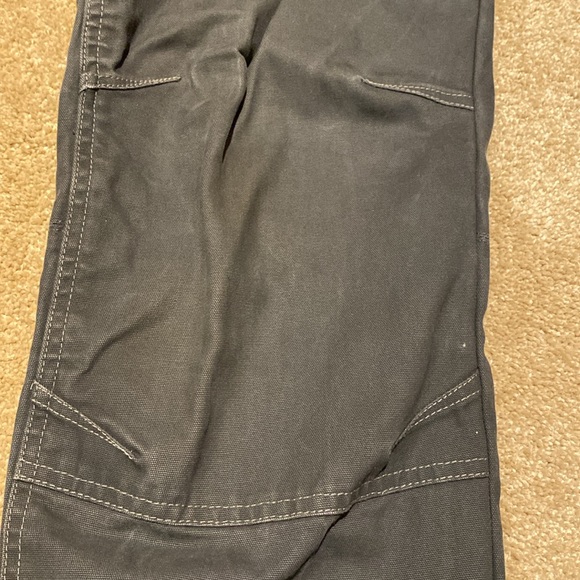 KUHL 'The Law' Vintage Patinadye Full Style Canvas Pants Carbon W34 x L34 TALL - Picture 3 of 12